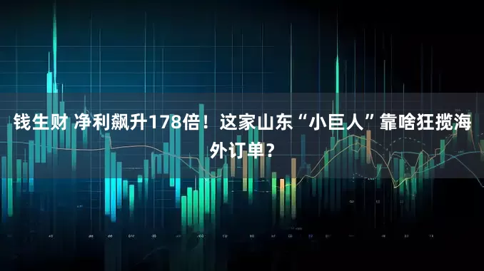 钱生财 净利飙升178倍!这家山东“小巨人”靠啥狂揽海外订单?